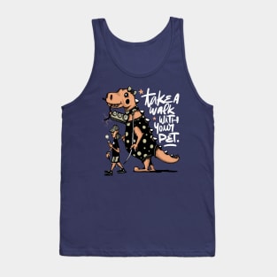 Take a walk with your pet Tank Top